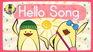 Hello Song for Kids | Greeting Song for Kids | The Singing Walrus