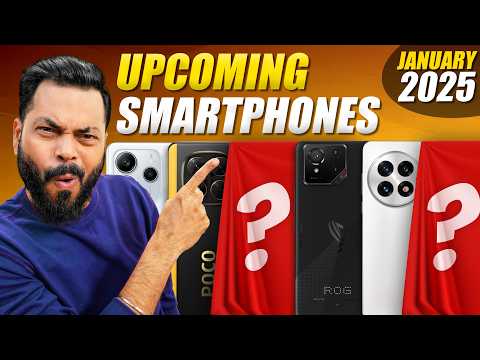 Top 10+ Best Upcoming Phone Launches ⚡ January 2025