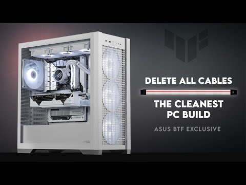 The Future of PC Building is Now... | ASUS TUF Gaming GT302 ARGB | RTX 4070 Ti Super BTF White