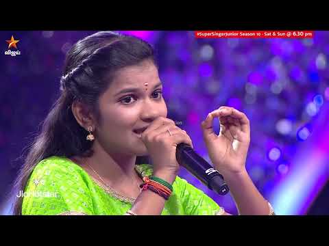 Kodiyile Malliyapoo Song by #Josikaa 🎶❤️ | Super Singer Junior 10 | Celebrating Isaignani | Preview