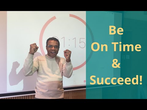 3 steps to time mastery | How to be on time consistently