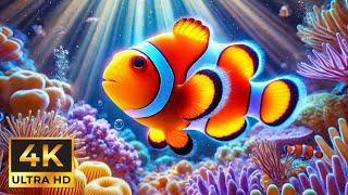 🌊 Soothing Deep Ocean 4K Live Wallpaper | Relaxing Underwater Views & Coral Reef for Sleep & Focus