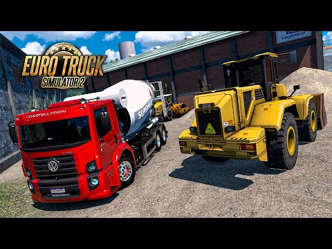 VW Constellation 24.280 Betoneira - Euro Truck 2 Mods 1.53