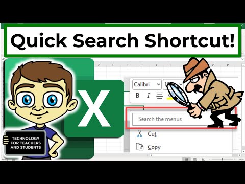 Excel: The Secret Quick Search Shortcut