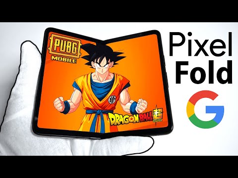 Google Pixel Fold Unboxing - $1900 Foldable Phone! (PUBG x Dragon Ball Super)