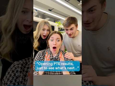 Opening PTE Results Reaction | Pearson Test of English