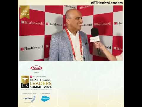 Dr. Santosh Shetty at #ETHealthLeaders 2024!