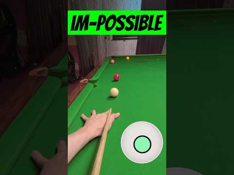 Snooker Impossible Shots? 🚫 GoPro Headcam POV