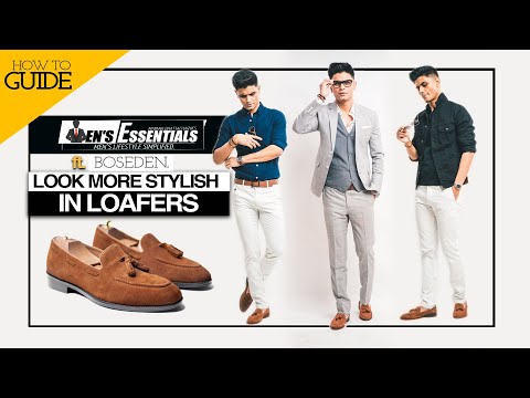 How to Look Stylish in Loafers - Smart Casual Outfits for Men