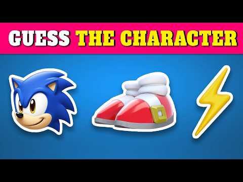 Guess The Sonic the Hedgehog 3 Characters by Emoji 🎬🦔💙 Sonic the Hedgehog 3 Movie Quiz