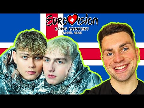 LET’S REACT TO ICELAND’S ENTRY FOR EUROVISION 2025 | VÆB - RÓA