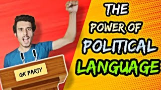 language use in politics.