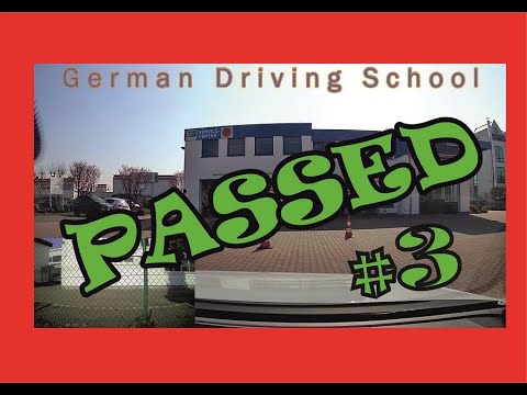 Real German Driving Exam Test #3 - German Driving School - 03/2022 - Fahrschule English