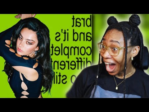 CHARLI XCX- BRAT FULL ALBUM REACTION!! 💚(and it's completely different but also still brat)