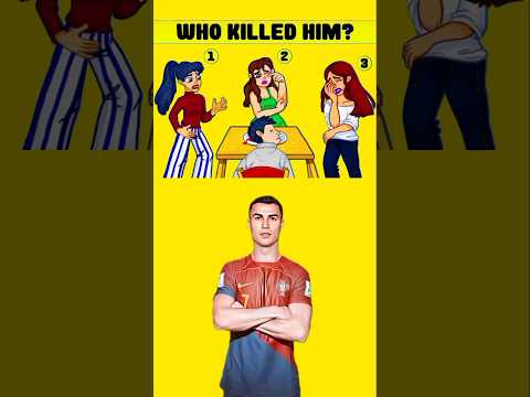 Which woman is a killer? #riddlechallenge #riddleaddict #logicpuzzles #riddleoftheday #ronaldo #quiz