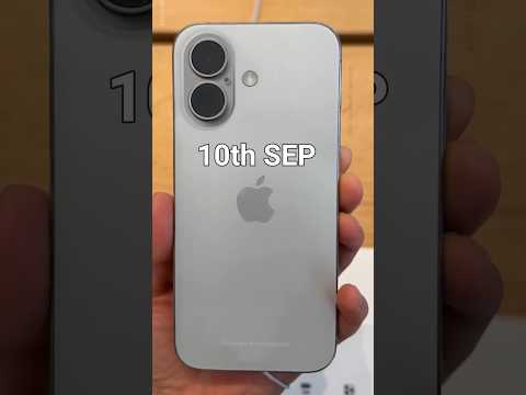 iPhone 16 *Launch Date*