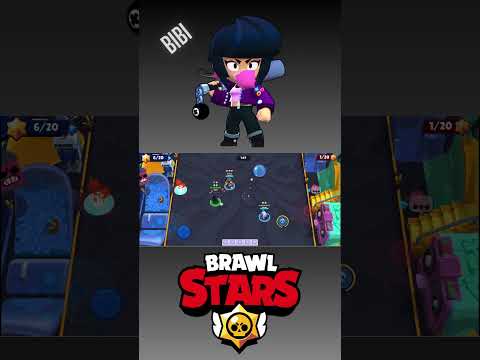 Soltando o Porrete Com BIBI Brawl #brawlstars #supercell #shorts #fyp #viralshorts #viralshort