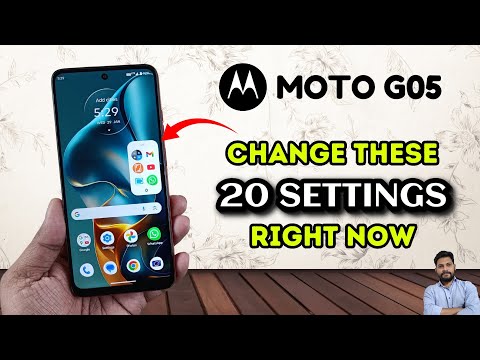 Moto G05 : Change These 20 Settings Right Now