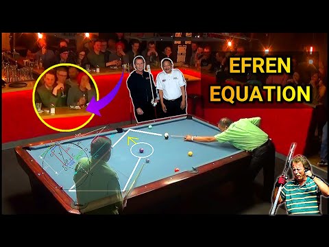 EFREN REYES EQUATION REVEALED | Magician Kicking system