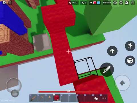 How to jump bridge on bedwars moblie