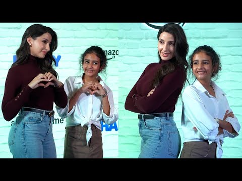 Nora Fatehi And Inayat Verma Attend At Blue Carpet Of Film Be Happy 😘 | MS shorts