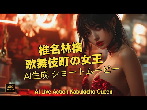 Shiina Ringo Kabukicho Queen [with lyrics] AI-generated ai music video #KabukichoQueen