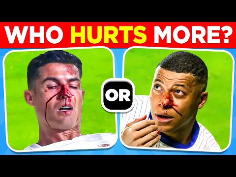 Guess Football Player by his INJURY and RED CARD! ❤️‍🩹🏐 Football Quiz about Ronaldo, Messi, Neymar