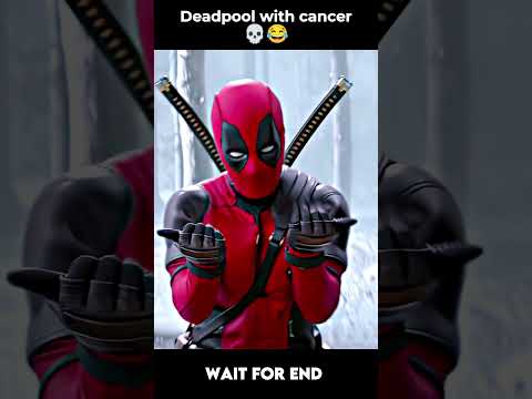 Other superheroes with cancer vs Deadpool 💀 #shorts #deadpool