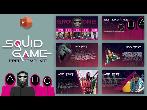 Squid Game Powerpoint Template | Aesthetic PowerPoint Presentation | FREE TEMPLATE | 1