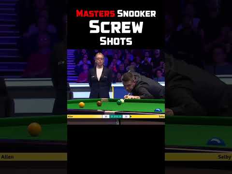 Screw Shots #snookermoments #snooker