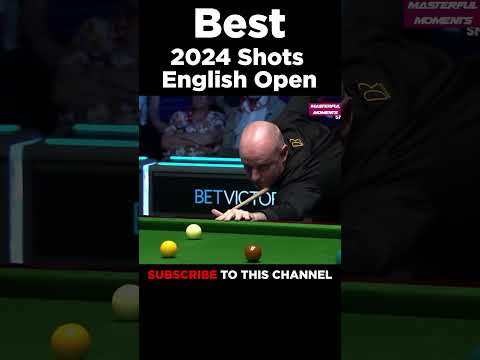 Shots that Steals the SHOW! English Open 2024!!  #snookermoments #juddtrump #snookerism #shorts #wst