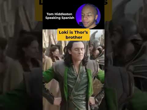 Tom Hiddleston (Loki) Speaking Spanish