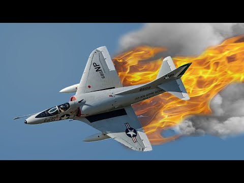 A-4 pilot killed by delayed ejection