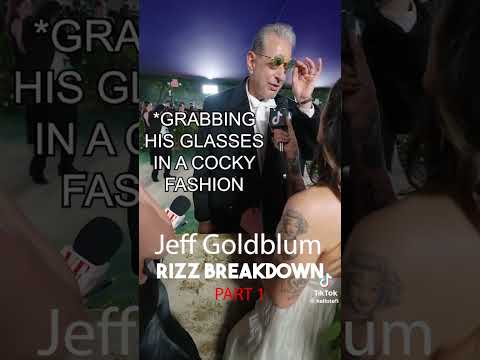 Jeff Goldblum Flirting Breakdown #datingadvice #dating #rizz #charismaoncommand