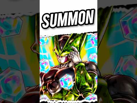 UNBELIEVABLE SUMMON FOR ULTRA CELL!!!? #dragonballlegends#dblegends#shorts#dbl#ytshorts#dbz#dbs