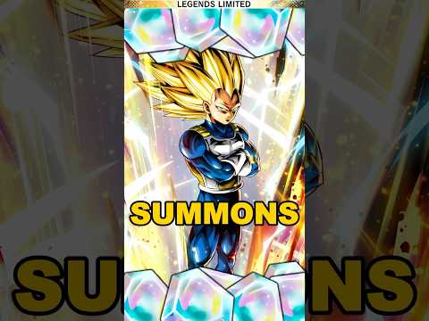 WORLD MOVING SUMMONS FOR SSJ3 VEGETA | #dblegends #dbl #dragonballlegends #dblshorts