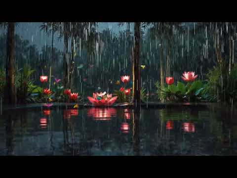 Soothing Piano Music & Soft Rain Sounds for a Good Sleep