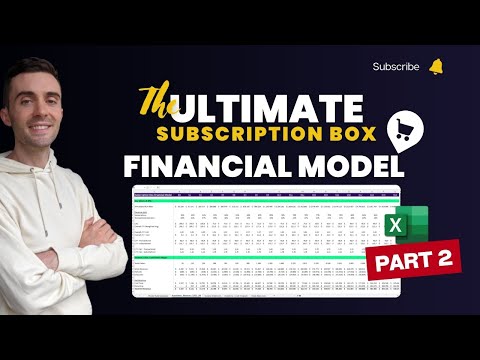 The ULTIMATE Subscription Box Financial Model | Part 2 of 2