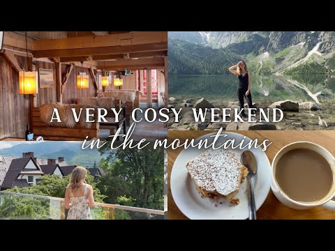 A very cosy & calm weekend in the mountains | Luxury apartment tour in Zakopane, Slow Living Vlog