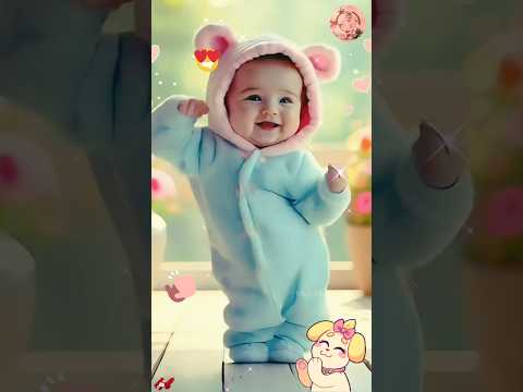 dum dum dika dika 😜😄 || dum dum #cute #babydance #short