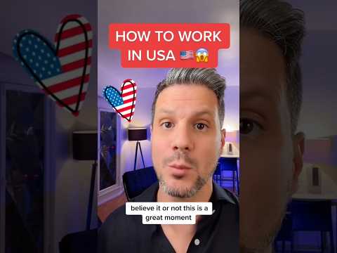 HOW TO WORK IN USA | US VISIT VISA CHANGE TO WORK | #shorts #ytshorts #usavisa #usa #fyp #usanews