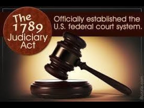 Mr. Laubach - APUSH - The Judiciary Act of 1789 (and the Dual Court System)