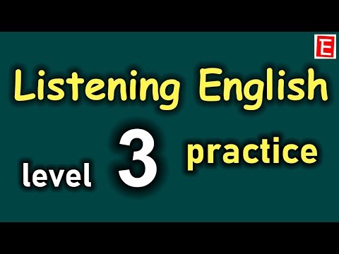 English Listening Practice Level 3 | Learn English Listening Comprehension | English 4K