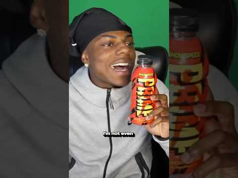 IShowSpeed tries his NEW PRIME Flavour! #drinkprime #ishowspeed #ksi #loganpaul #prime #shorts