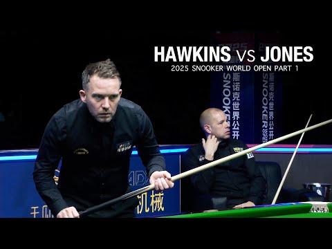 Barry Hawkins vs Jamie Jones 2025 Snooker World Open Part 1