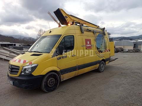 Used Truck-Mounted Boom Lift 2015 Mercedes-Benz Sprinter 313 Bluetec | equippo.com |