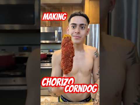 FIRST EVER CHORIZO CORNDOG‼️🔥