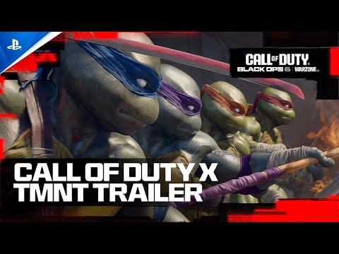 Call of Duty: Black Ops 6 & Warzone | TMNT Trailer | PS5, PS4