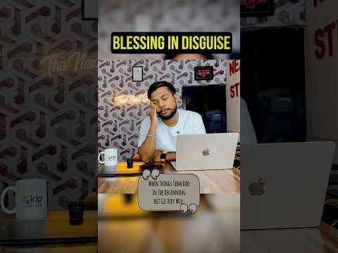 Blessing in Disguise | Watch The Full Video On My YouTube Channel #learnenglish #shorts