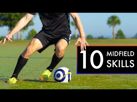 10 BEST SKILLS FOR MIDFIELDERS